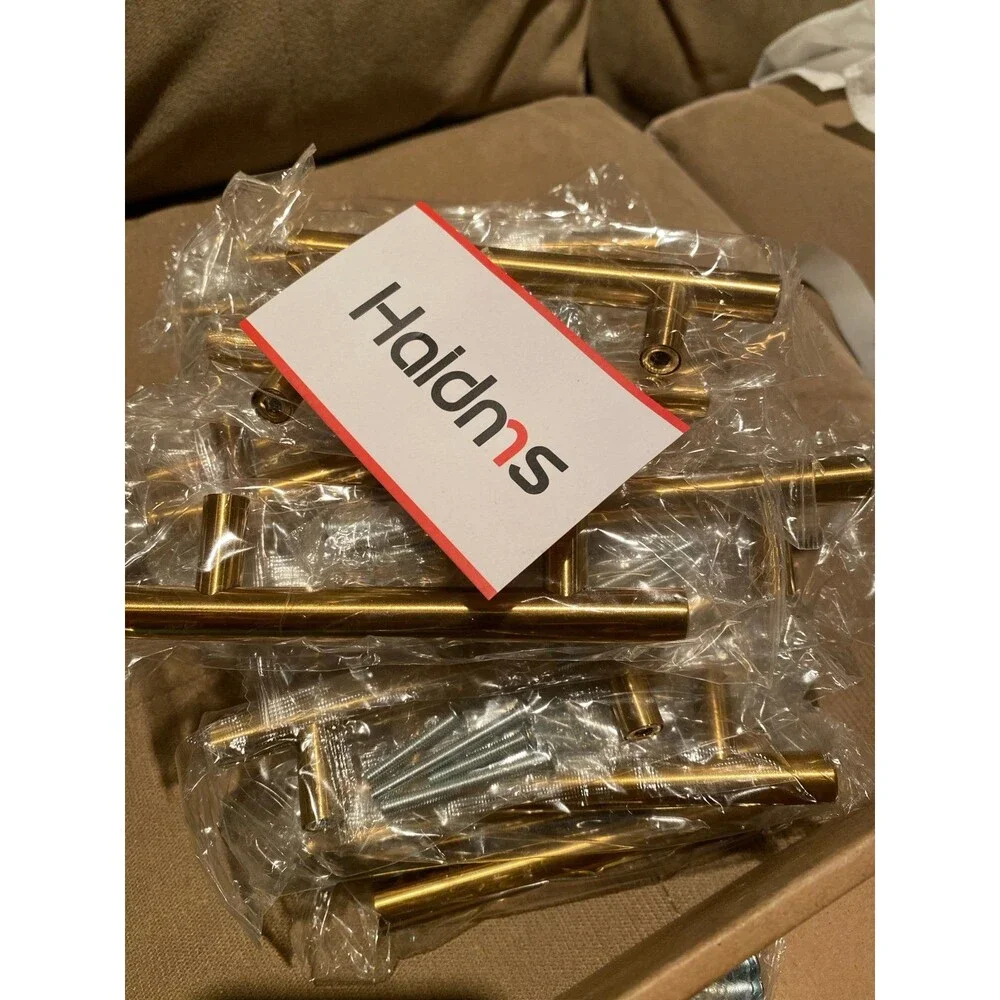 Stainless Steel Cabinet Handles 29 Pak 5” length3”hole Premium Cabinet Pulls NWT
